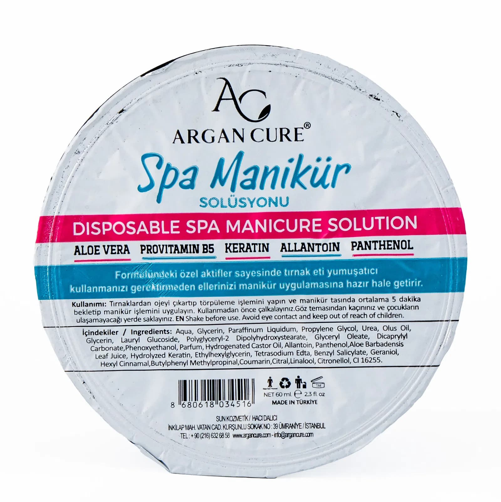 Argan Cure. Manikür Suyu SPA