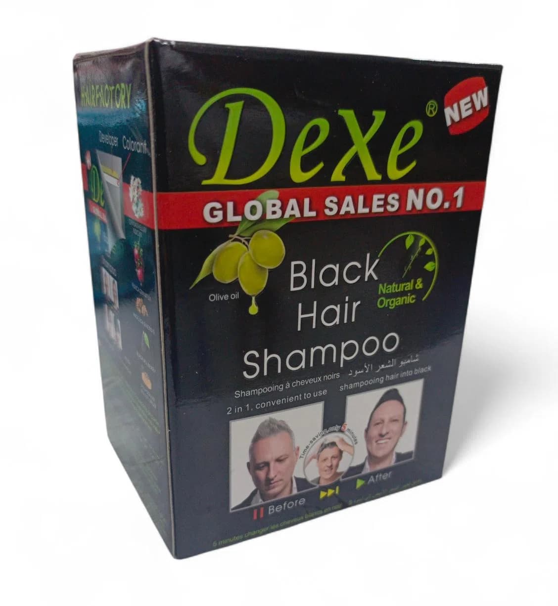 Dexe Hair Shampoo Siyah 10x25 Ml