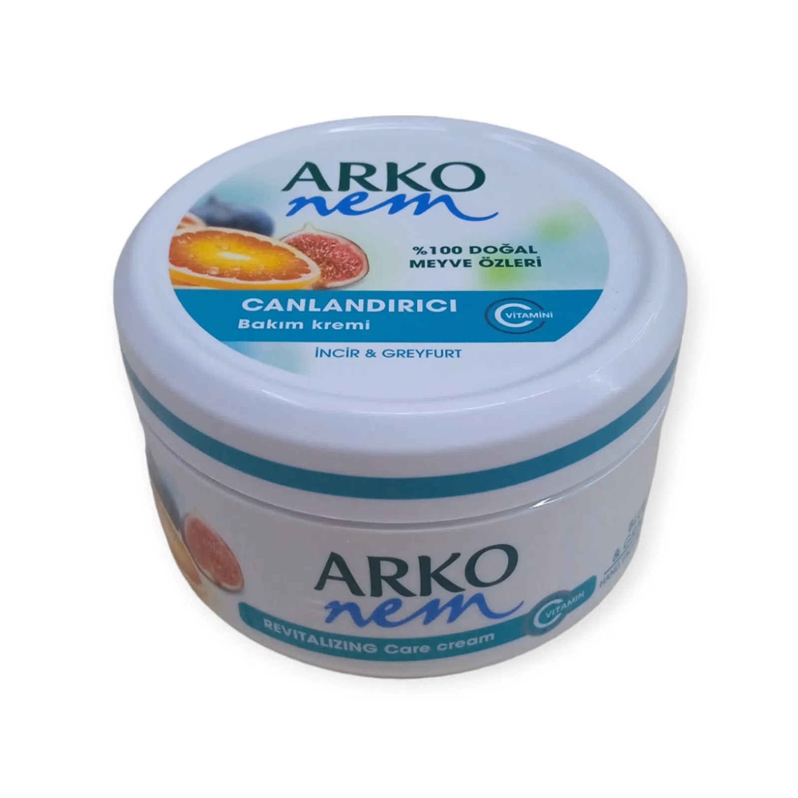 Arko Nem İncir Ve Greyfurt Özlü Canlandırıcı Bakım Kremi 300 Ml