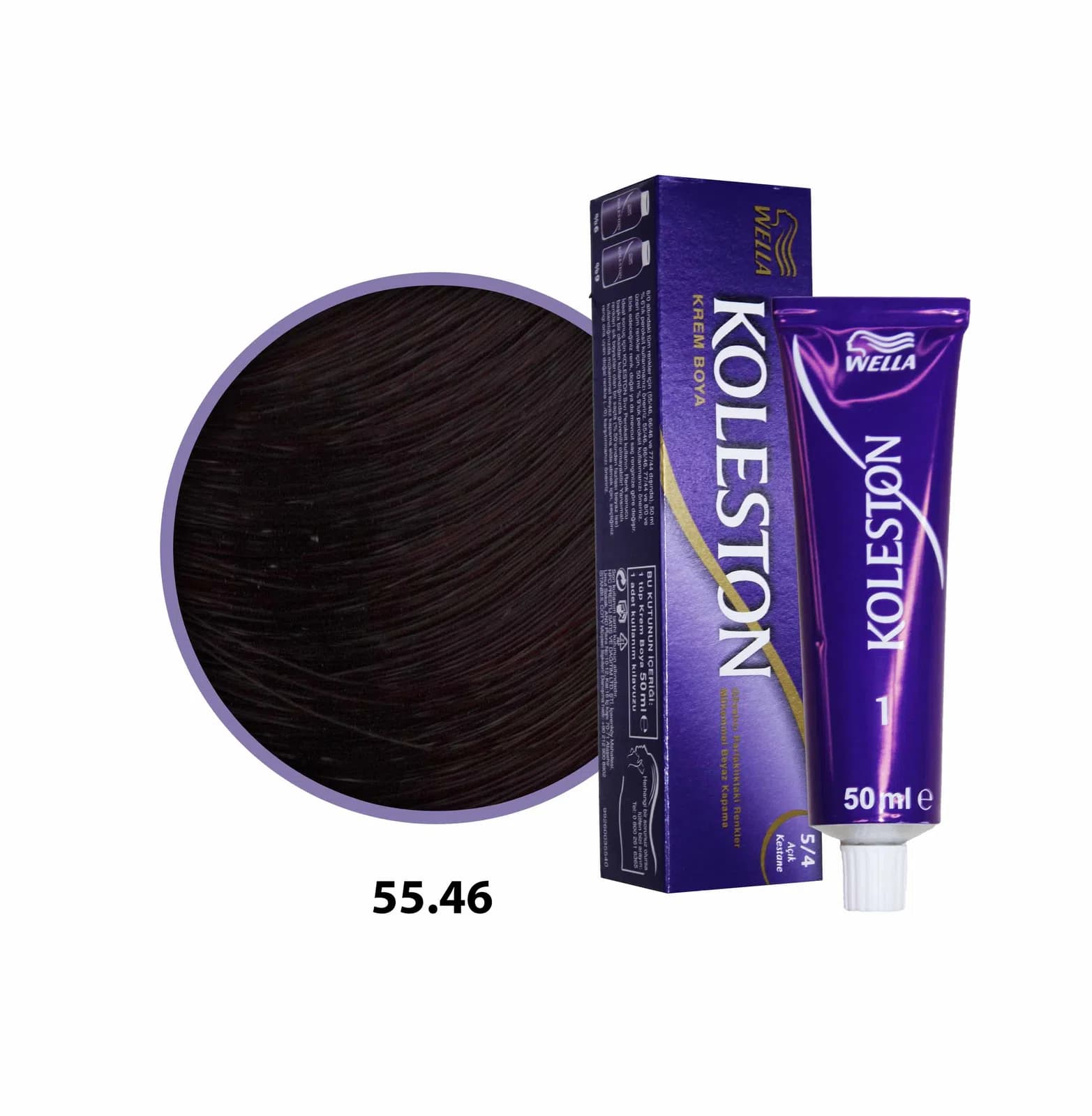 Koleston Saç Boyası 55.46 Kızıl Büyü 50 Ml