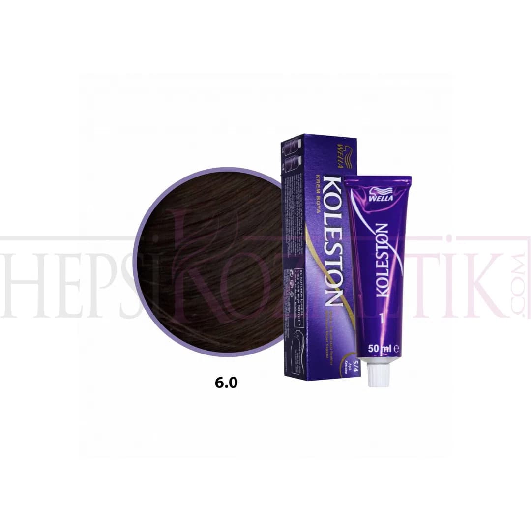 Koleston Saç Boyası 6.0 Koyu Kumral 50 Ml