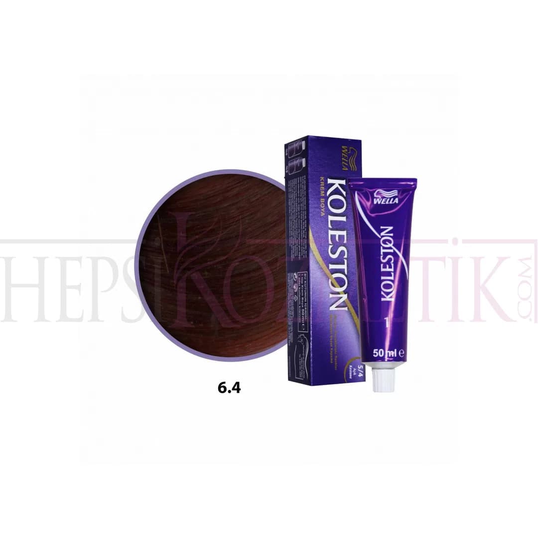 Koleston Saç Boyası 6.4 Kızıl Bakır 50 Ml
