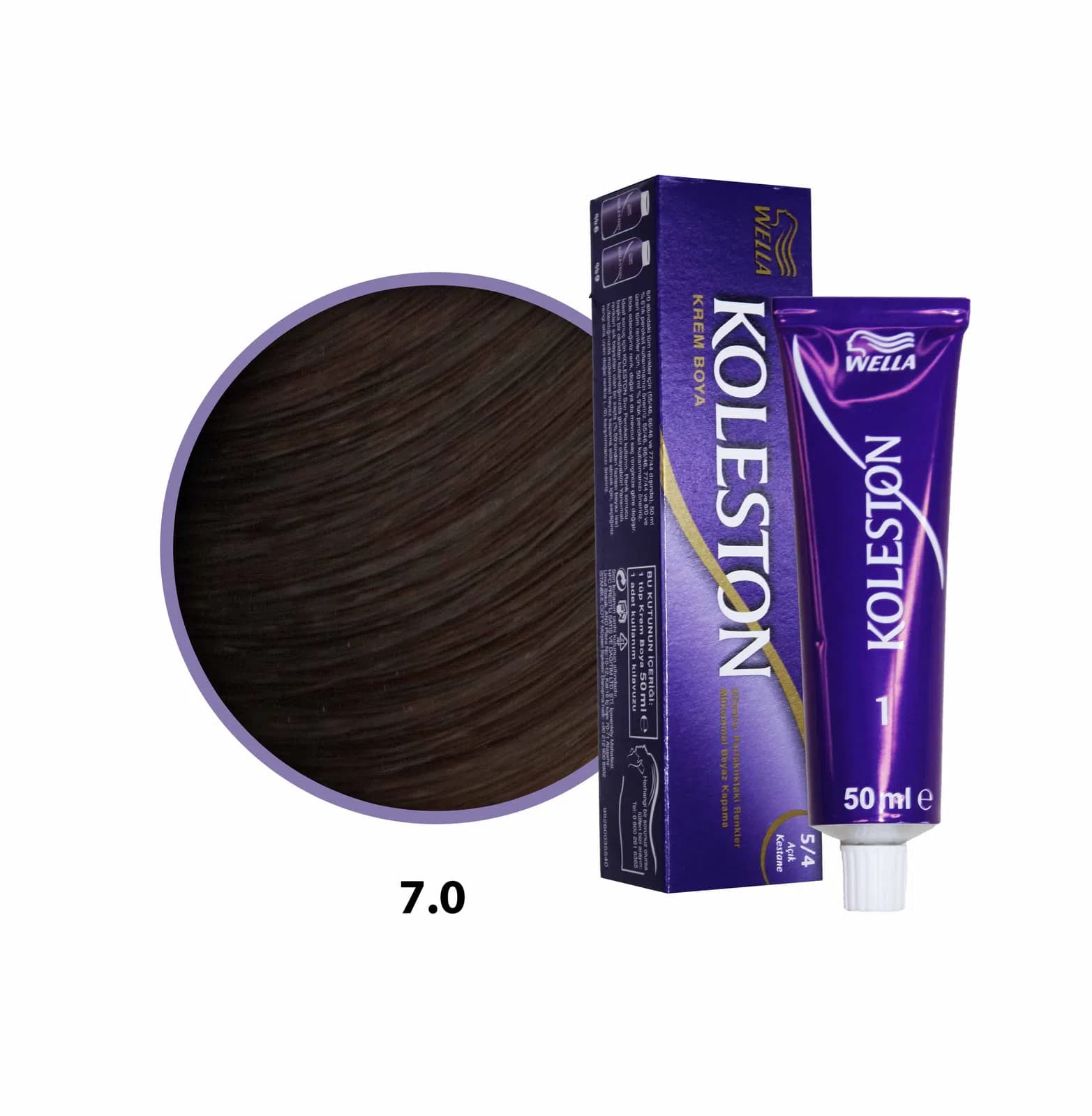 Koleston Saç Boyası 7.0 Kumral 50 Ml