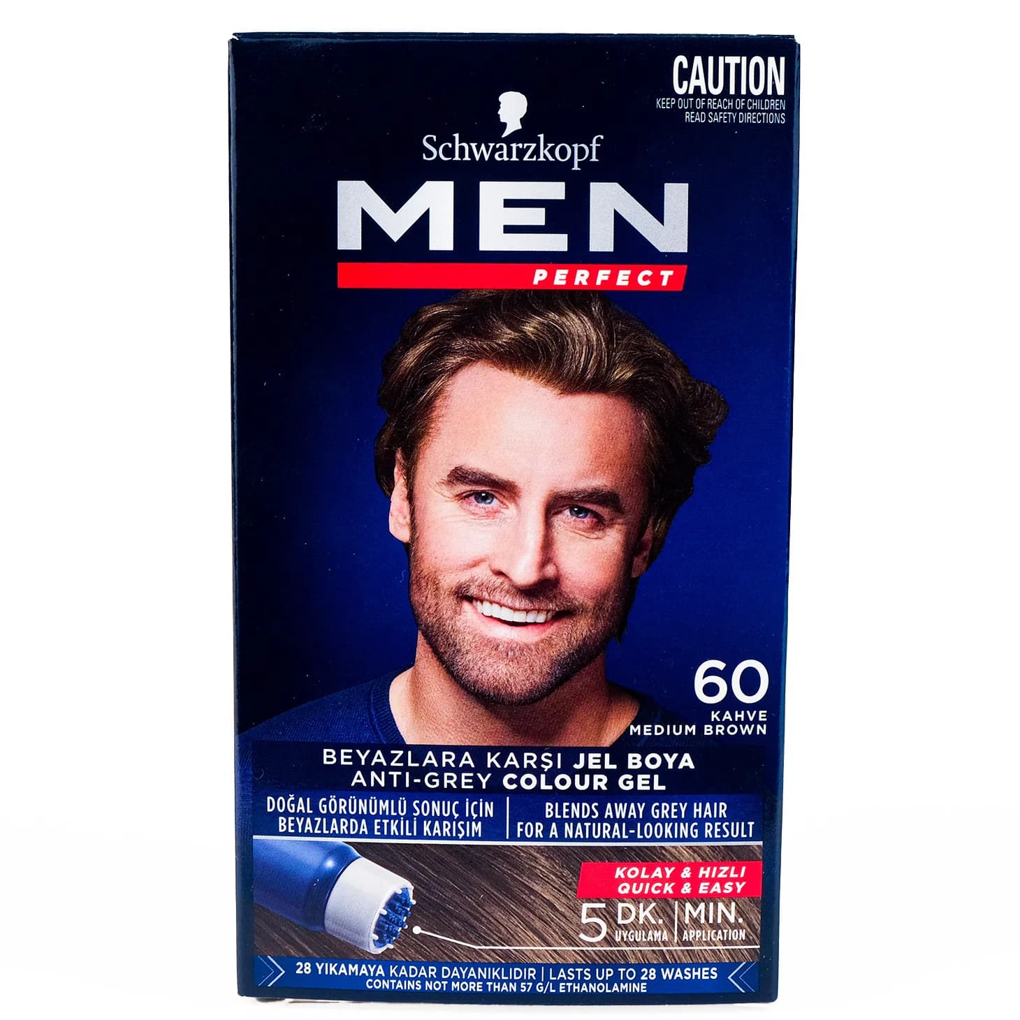 Men Perfect Jel Boya 60 40+40 Ml