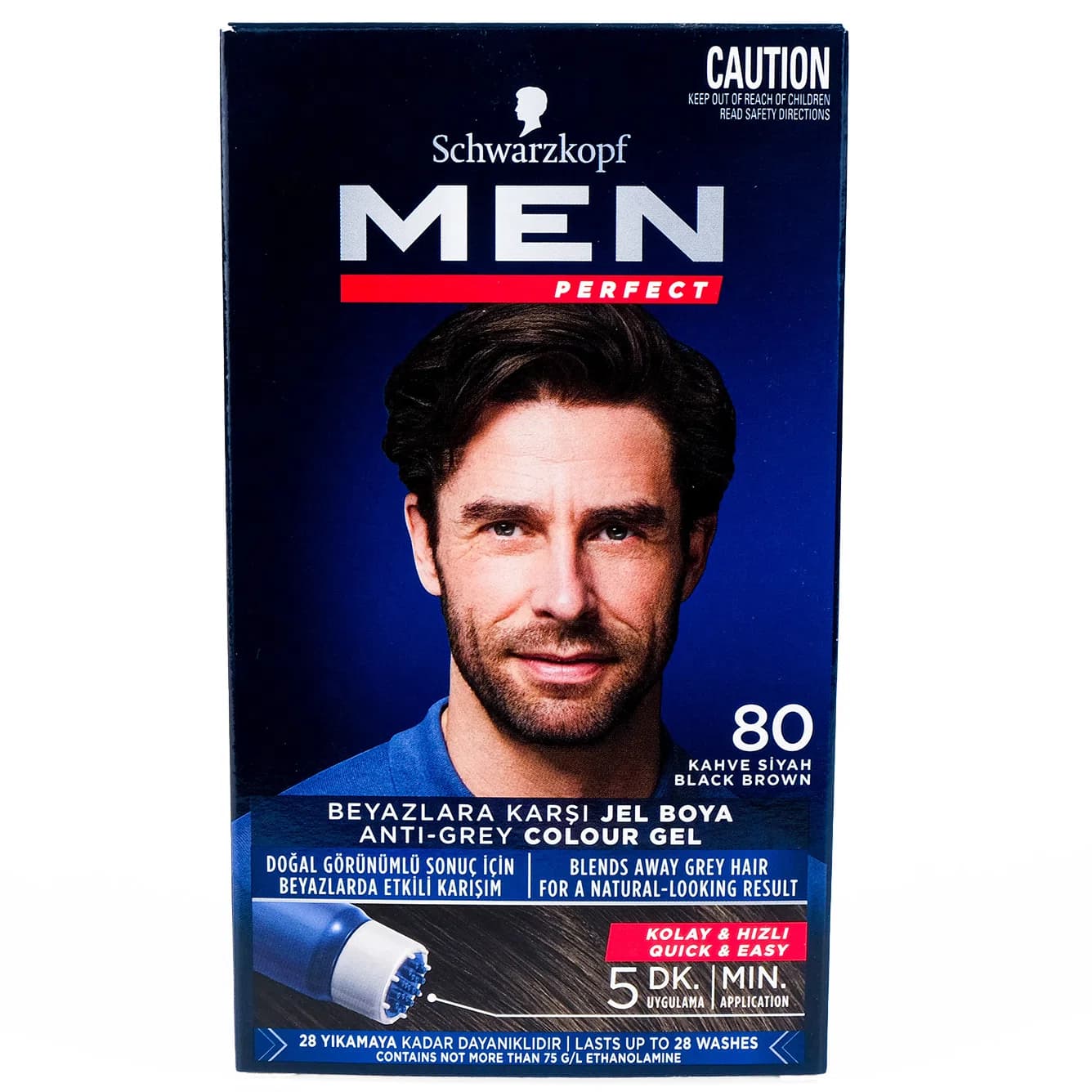 Men Perfect Jel Boya 80 40+40 Ml