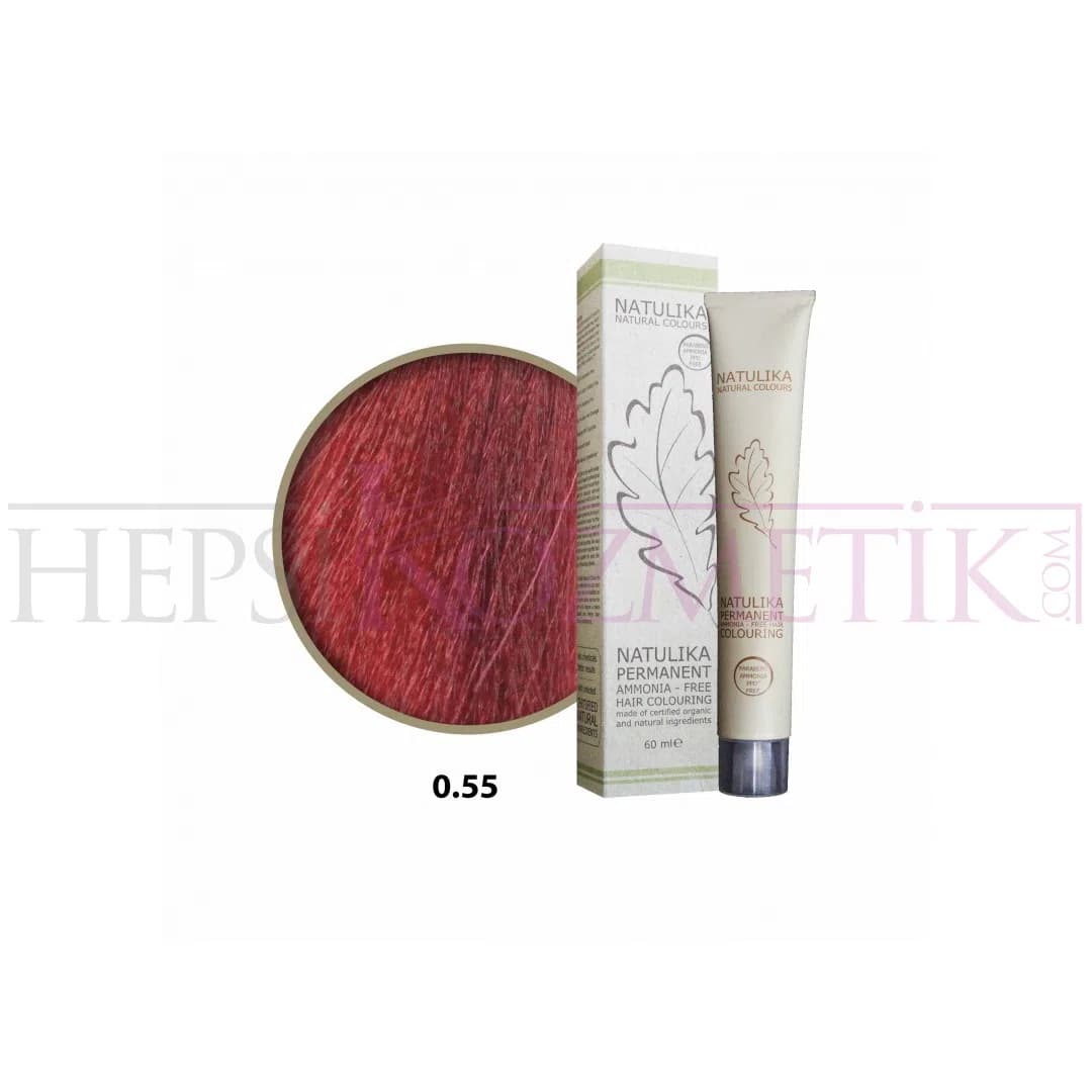 Seven Pigments Organic Saç Boyası 0.55 Alev Kızılı 60 Ml
