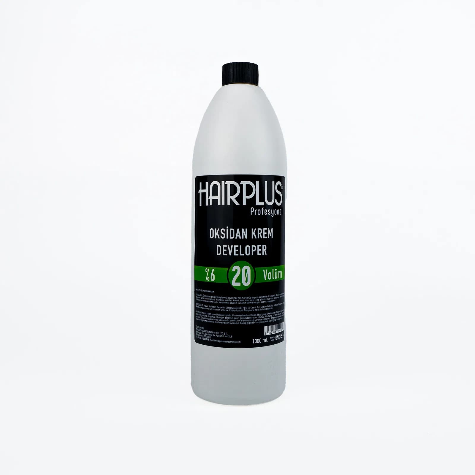 HairPlus Oksidan 20 Vol 1000 Ml