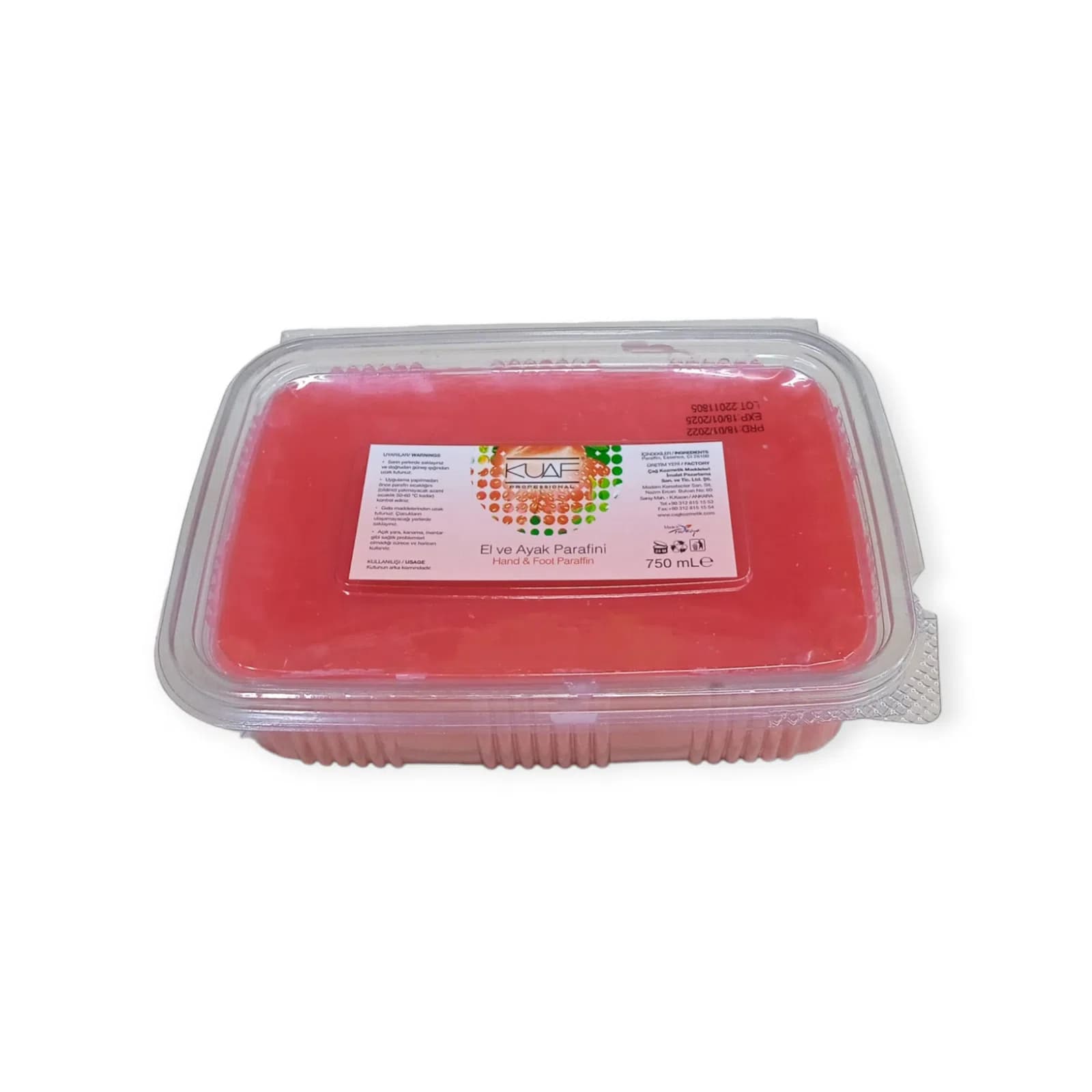 Kuaf Parafin El Ayak 750 Gr