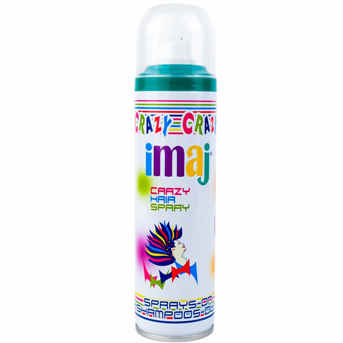 İmaj Renkli Saç Spreyi Yeşil 100 Ml