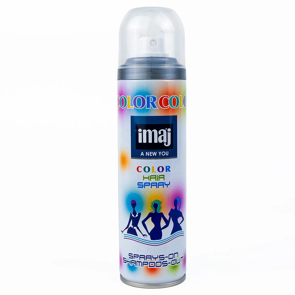 İmaj Renkli Saç Spreyi Gri 100 Ml