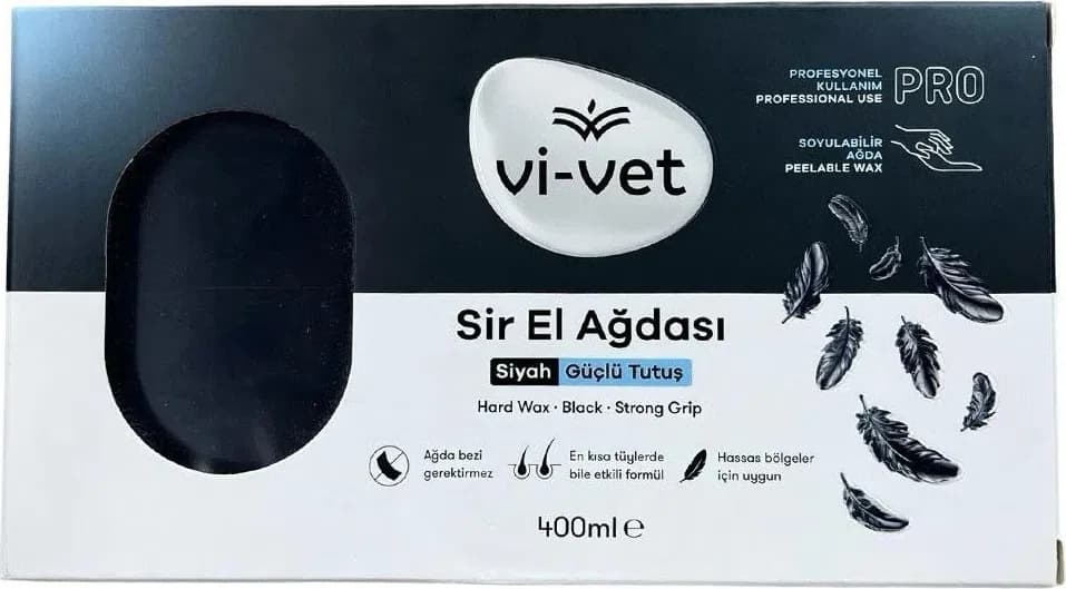 Vi-vet Kalıp Ağda Siyah 400 Ml