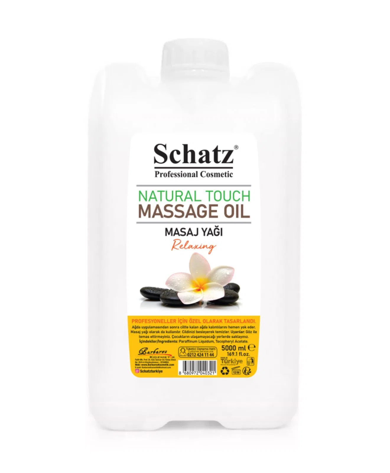 Ağda yağı Schatz Masaj Yağı 5 Lt