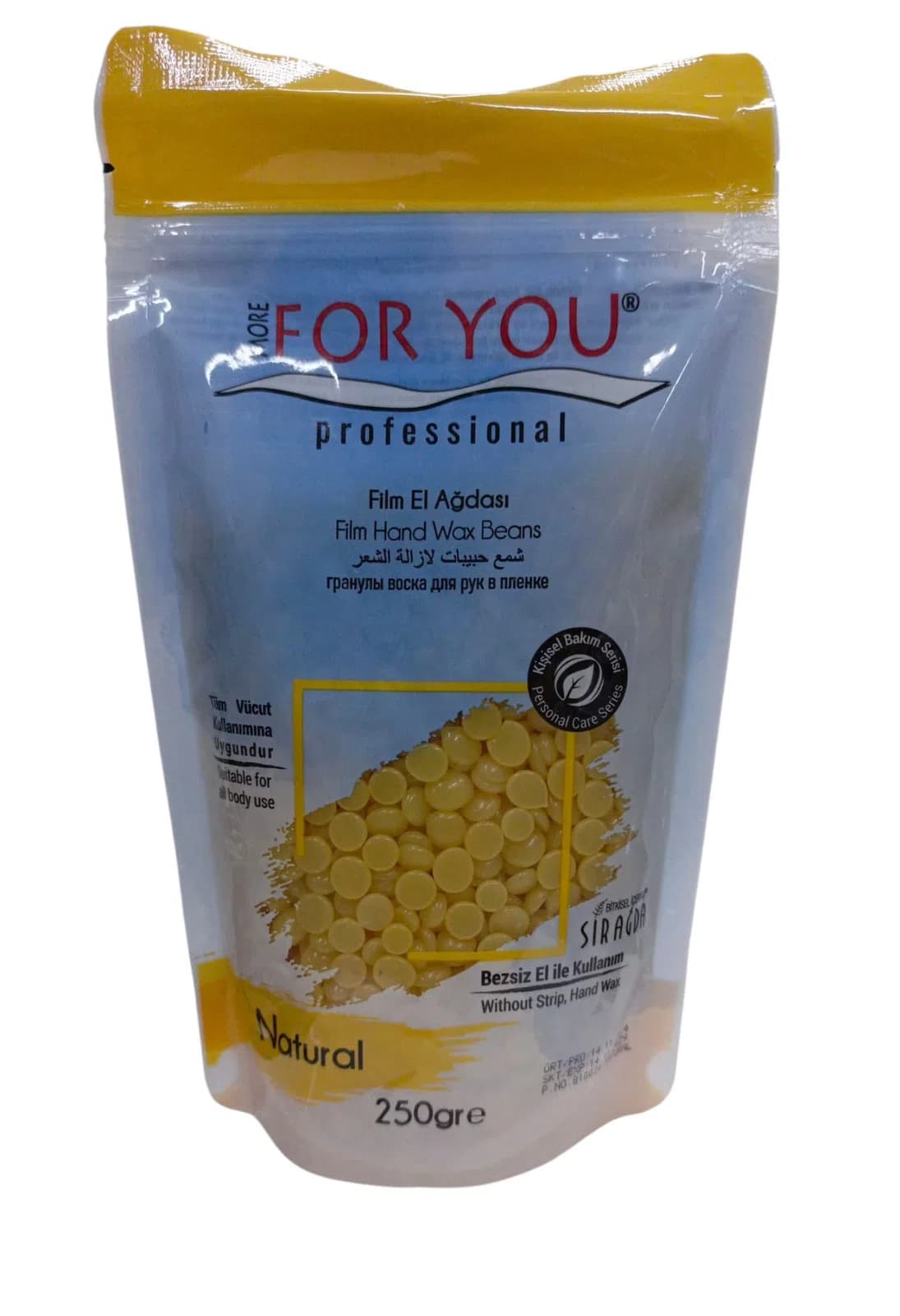 For You Film Wax Sir Boncuk Ağda Natual 250 Gr