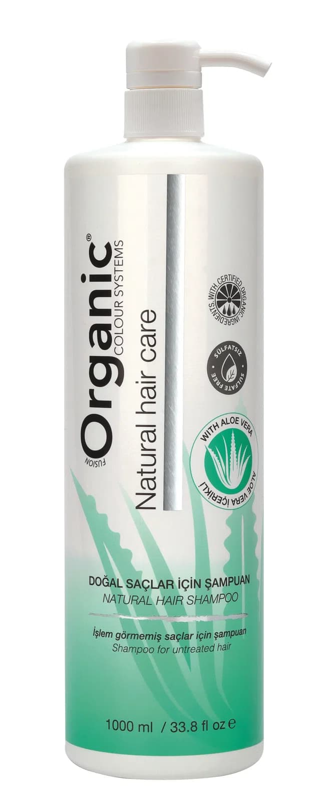 Organic Natural Haır Shampoo 1000 Ml Doğal Saçlar