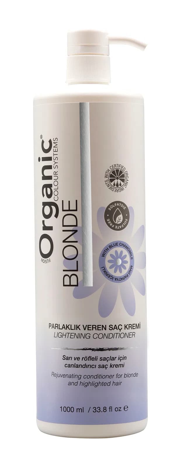 Organic Blonde Lıghtenıng Conditioner 1000 Ml Sarı Ve Röfleli Parlakllık Veren