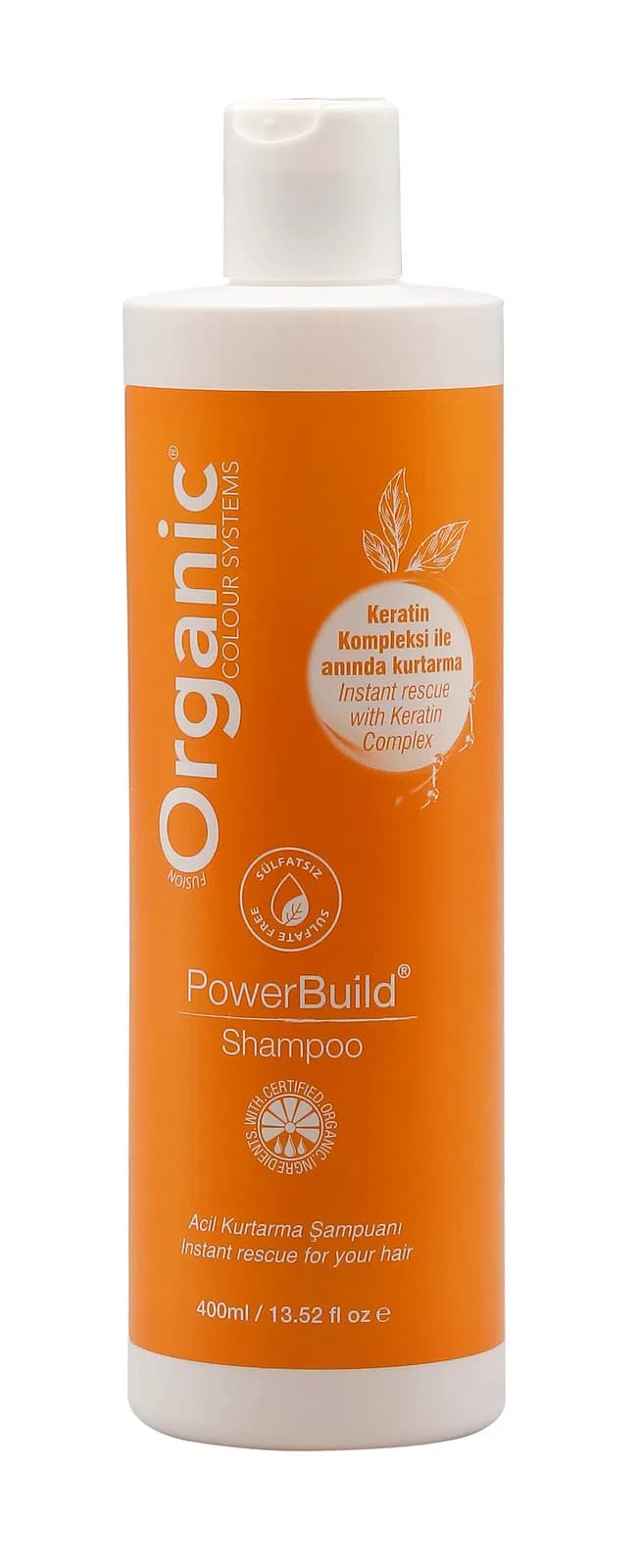 Organic Power Build Shampoo 400 ML – Acil Kurtarma