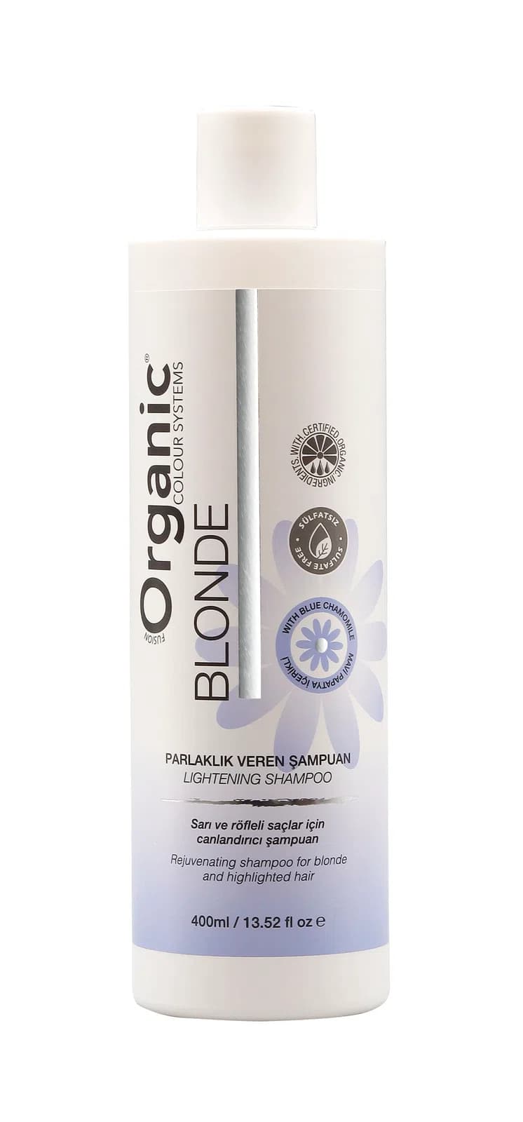 Organic Lıghtenıng Shampoo 400 Ml Sarı Ve Röfleli Parlakllık Veren