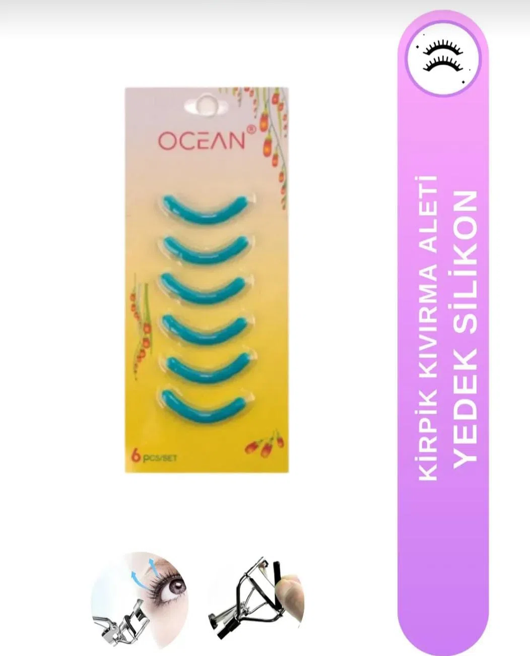 Ocean Kirpik Kıvırma Silikonu 339