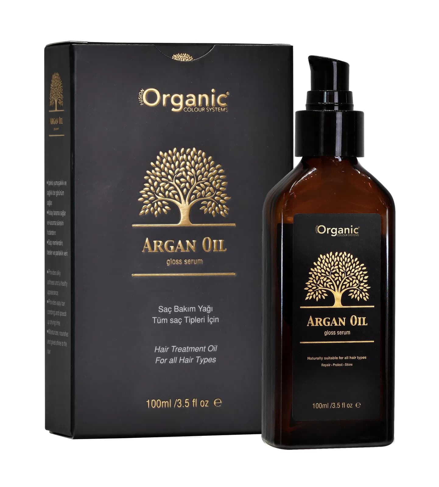 Organic Argan Oil - Argan Yağlı Saç Bakım Serumu 100 Ml