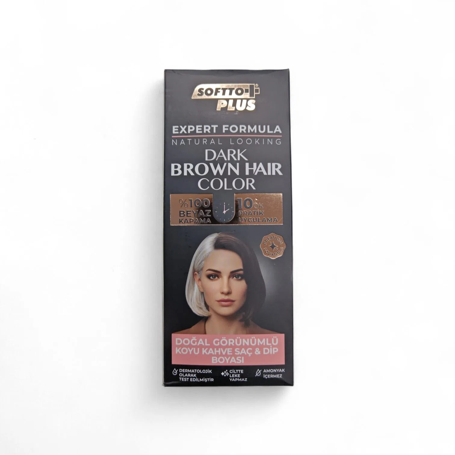 Softto Plus Shampoo Expert Formül Women Dark Brawn Hair 350 Ml