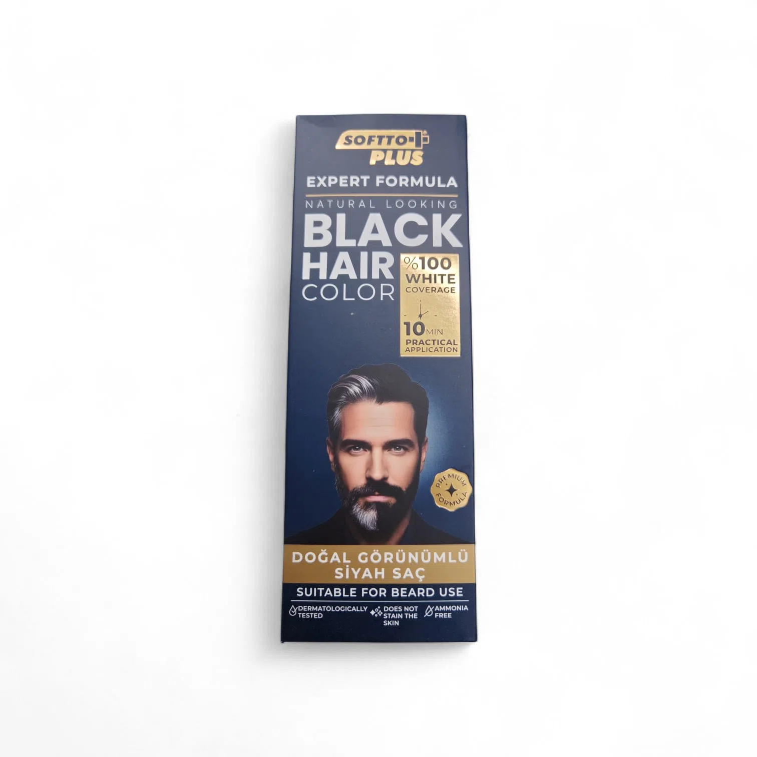 Softto Plus Shampoo Expert Formül Men Black Hair 400 Ml