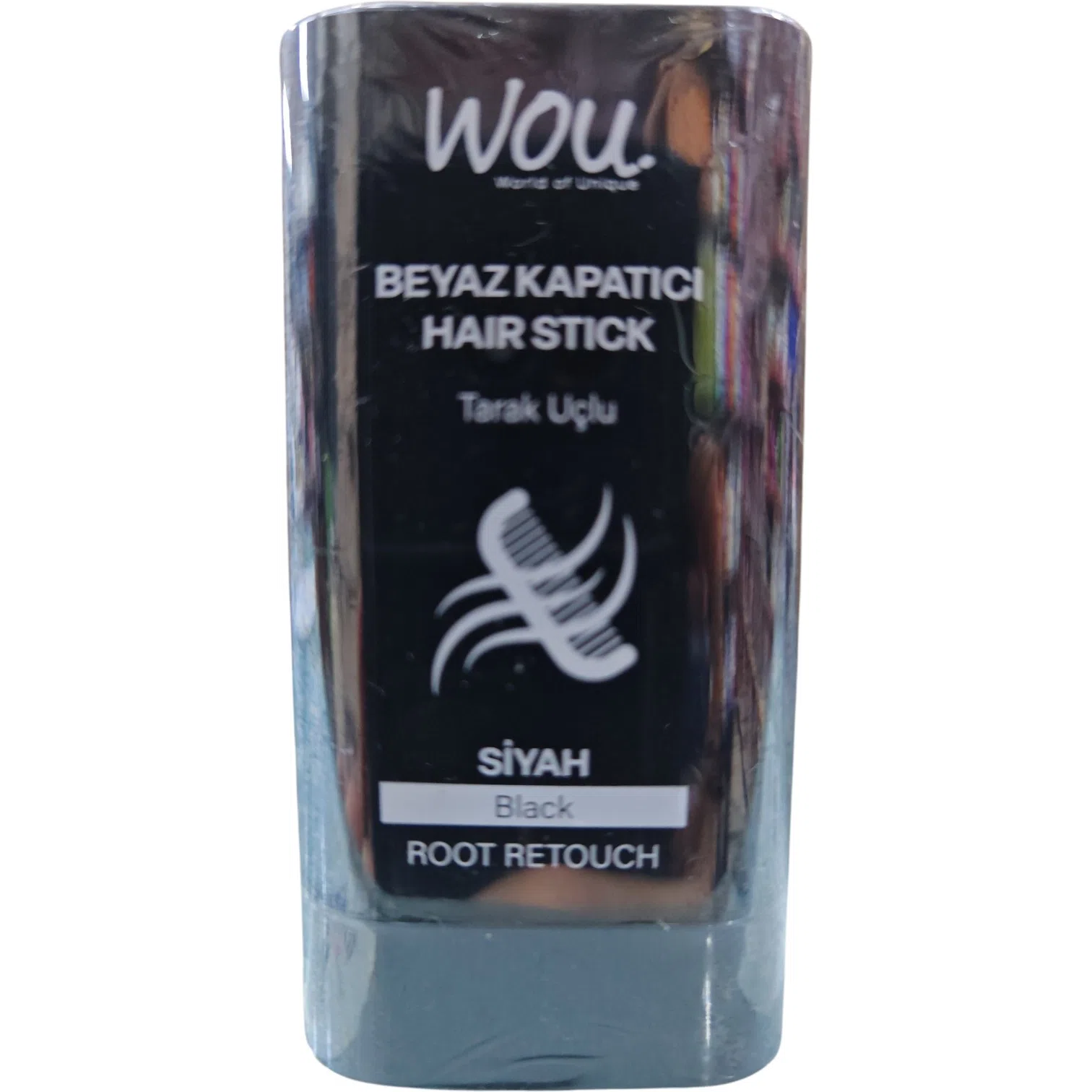 Wou Saç Beyaz Kapatıcı Stıck Siyah